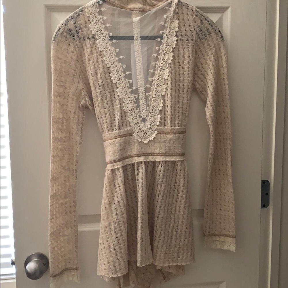 Nick & Mo sheer lace cardigan